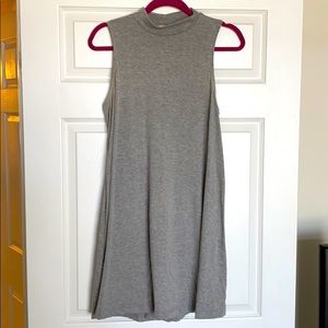 Silence + Noise Gray Sleeveless Dress